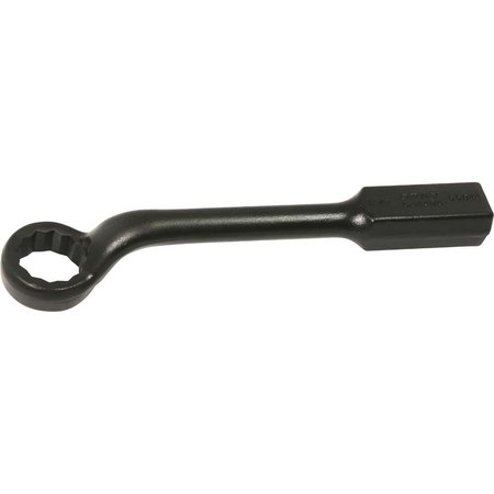 GRAY TOOLS 1-3/8" Striking Face Box Wrench, 45° Offset Head 66844